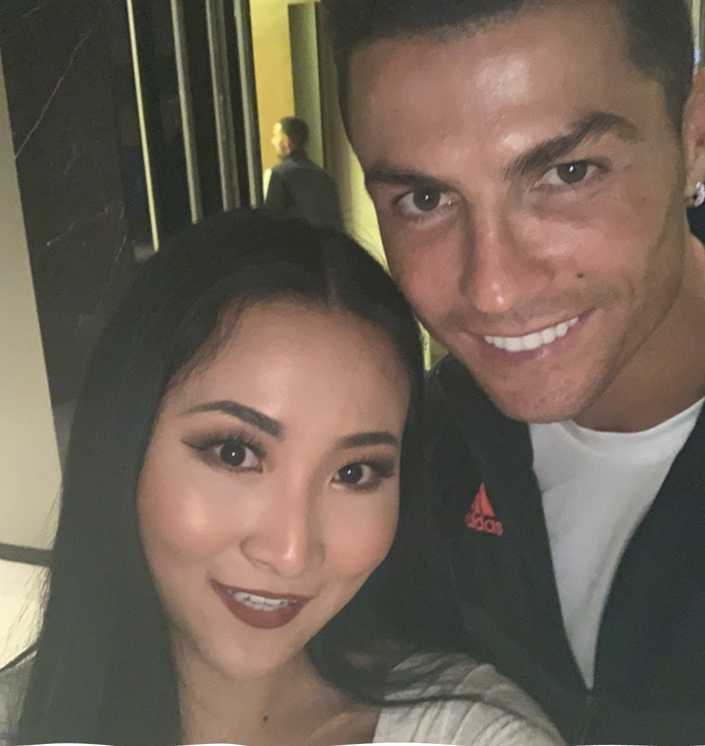 With Ronaldo